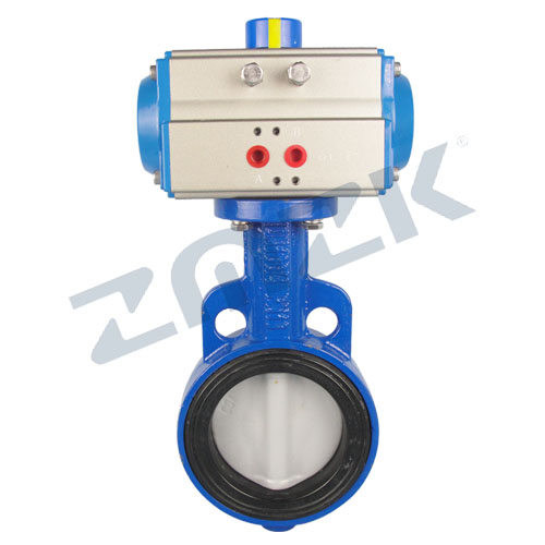 对夹气动蝶阀  中线蝶阀