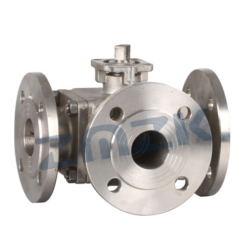 Q44/5F法兰三通球阀